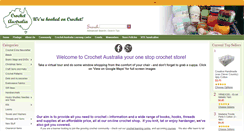 Desktop Screenshot of crochetaustralia.com.au